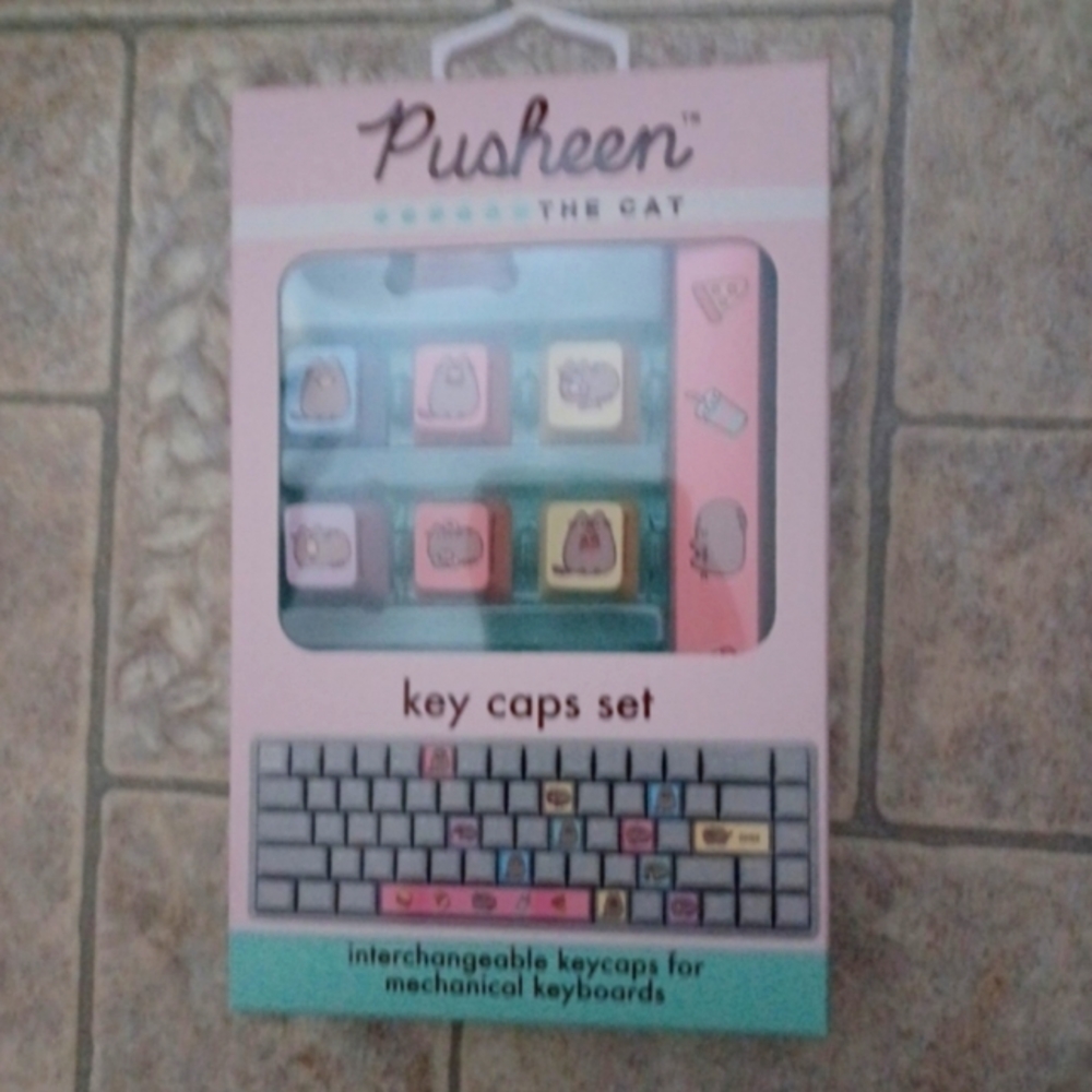 Pusheen Key Caps Set - Multicolor - Picture 3 of 7